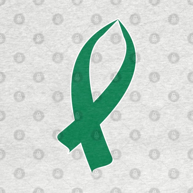 Awareness Ribbon (Green) by BlakCircleGirl